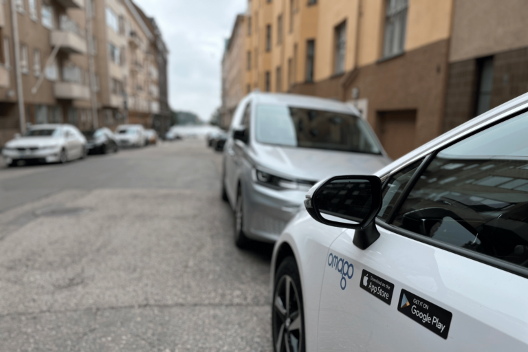 Yhteiskäyttöauto pysäköinti Helsinki